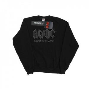 AC/DC Heren terug in zwart sweatshirt L zwart