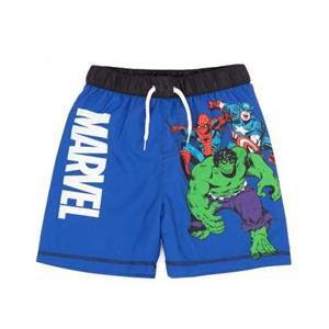 Marvel jongens zwemshorts 10-11 wit/blauw