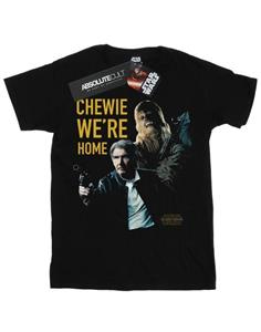 Star Wars Boys Force Awakens Chewie We're Home T-shirt