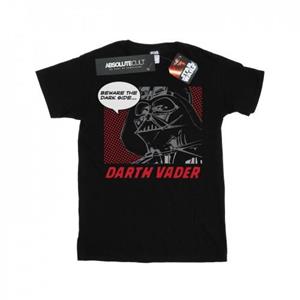 Star Wars jongens Darth Vader Dark Side popart T-shirt 12-13 zwart