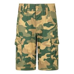 Pertemba FR - Apparel Mountain Warehouse Camo-cargoshort voor kinderen/kinderen 3-4 Years heldere cerulean kleur