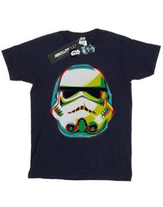 Star Wars jongens Stormtrooper Command Grafitti T-shirt 12-13 marineblauwe kleur