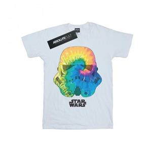 Star Wars jongens Stormtrooper Jupiter helm T-shirt 12-13 wit