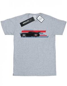 Disney jongens Cars Jackson Storm strepen T-shirt 7-8 Years wit