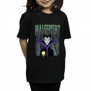 Pertemba FR - Apparel Doornroosje meisjes Maleficent Montage katoenen T-shirt 7-8 Years zwart