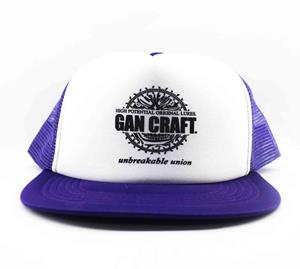 Gan Craft Mesh Cap Origineel Onbreekbaar Union Gratis Maat Paars (2791)