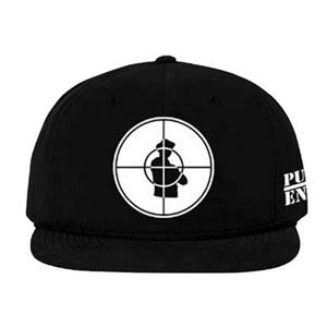 Pertemba FR - Apparel Public Enemy Unisex volwassen Target Snapback-pet One Size zwart