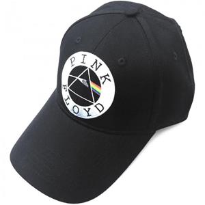 Pink Floyd Unisex volwassen cirkellogo baseballpet One Size zwart
