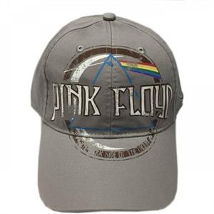 Pink Floyd Unisex volwassen donkere kant van de maan noodlijdende honkbalpet One Size grijs