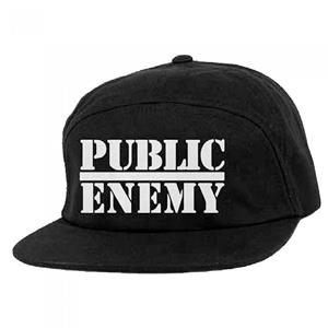 Pertemba FR - Apparel Public Enemy Unisex volwassen logo camperpet One Size zwart