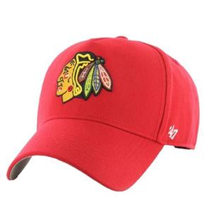 Pertemba FR - Apparel 47 Unisex volwassen NHL Chicago Blackhawks honkbalpet One Size rood