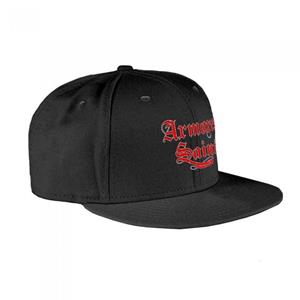 Pertemba FR - Apparel Gepantserde baseballpet met Saint-logo One Size rood/zwart