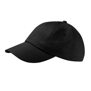 Beechfield Unisex volwassen zware boor laag profiel pet One Size zwart
