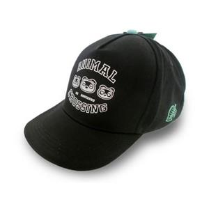 Animal Crossing blad rubberen snapback-pet One Size zwart