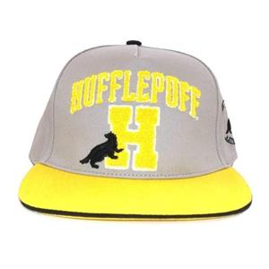 Harry Potter Huffelpuf Snapback-pet One Size grijs/geel