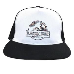 Snapback-pet met Jurassic Park-logo One Size wit