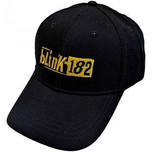 Pertemba FR - Apparel Blink 182 Unisex volwassen moderne logo baseballpet One Size zwart
