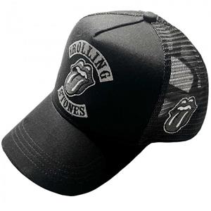 The Rolling Stones De Rolling Stones Unisex Tour '78 Mesh Cap voor volwassenen One Size zwart