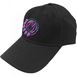 Pertemba FR - Apparel Blink 182 Unisex volwassen dubbele zes pijlen baseballpet One Size zwart