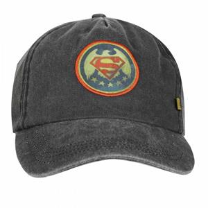 Superman Vintage honkbalpet One Size grijs