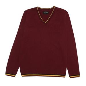 Harry Potter Childrens/Kids Gryffindor gebreide trui 11-12 framboos/geel