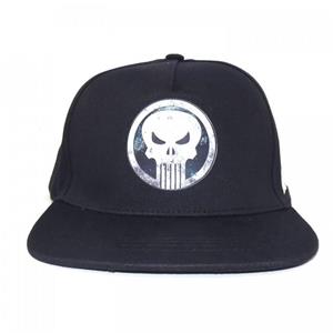 The Punisher De Punisher-logo-snapback-pet One Size wit/zwart