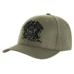 Queen Koningin Unisex volwassen Crest honkbalpet One Size zand