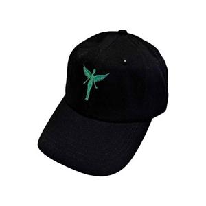 Nirvana Unisex volwassene in baarmoeder baseballpet One Size zwart