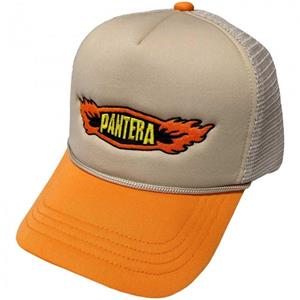Pertemba FR - Apparel Pantera Unisex volwassen vlammen Logo Mesh achterkap One Size