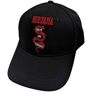 Nirvana Unisex volwassene Serve The Servants baseballpet One Size zwart