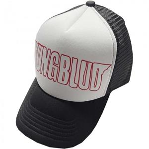 Pertemba FR - Apparel Yungblud unisex pet met omtreklogo voor volwassenen One Size wit/zwart
