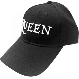 Queen Koningin Unisex volwassen logo honkbalpet One Size zwart/wit