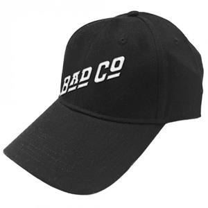Pertemba FR - Apparel Bad Company Unisex volwassen Slant Logo baseballpet One Size wit/zwart