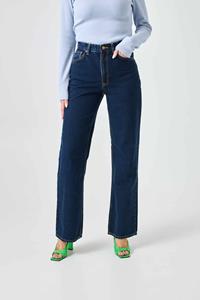 Nudie Jeans Damen vegan Jeans Clean Eileen Indigo Dipped Blau