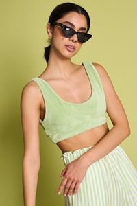 JAN N JUNE JAN 'N JUNE Damen vegan Bralette Solida Matcha Grün