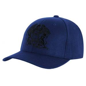 Queen Koningin Unisex volwassen klassieke Crest baseballpet One Size blauw