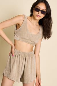 JAN N JUNE JAN 'N JUNE Damen vegan Bralette Solida Mandel