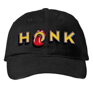 The Rolling Stones De Rolling Stones Unisex Honk-baseballpet voor volwassenen One Size zwart