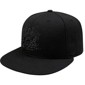Queen Koningin Unisex volwassen Crest Snapback cap One Size zwart