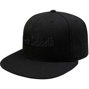 Black Sabbath unisex volwassen demon logo snapback pet One Size zwart