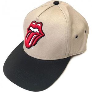 The Rolling Stones De Rolling Stones unisex klassieke tong-snapback-pet voor volwassenen One Size zwart