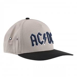 AC/DC unisex-snapback-pet met logo voor volwassenen One Size