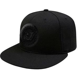 Ramones unisex volwassen presidentiële zegel snapback cap One Size zwart