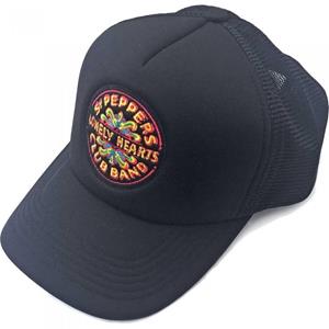 The Beatles unisex volwassen Sgt Pepper Trucker Cap One Size zwart