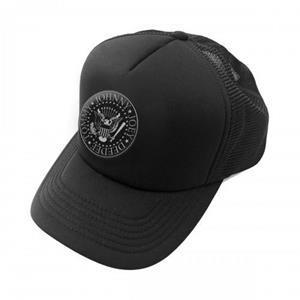 Ramones Unisex volwassen presidentiële zegel Mesh terug baseballpet One Size zwart