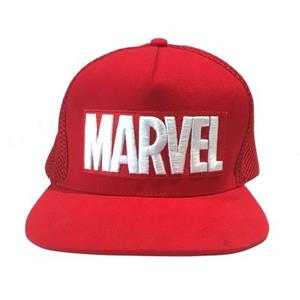 Snapback-pet met Marvel-logo One Size rood