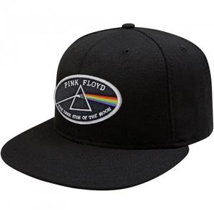 Pink Floyd unisex volwassene de donkere kant van de maan snapback cap One Size zwart
