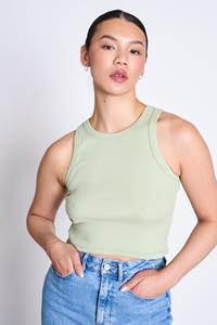 JAN N JUNE JAN 'N JUNE Damen vegan Tank Top Porto Pistazie