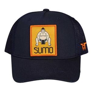 Pertemba FR - Apparel Tokyo Time Unisex Sumo Mesh Back Baseballpet voor volwassenen One Size oranje/zwart