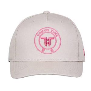 Pertemba FR - Apparel Tokyo Time Unisex volwassen kernlogo baseballpet One Size grijs/roze